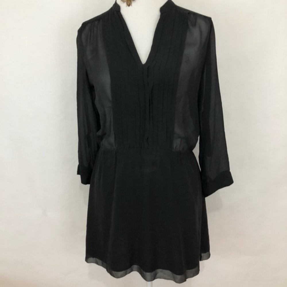 Aritzia T. Babaton silk black dress size Medium